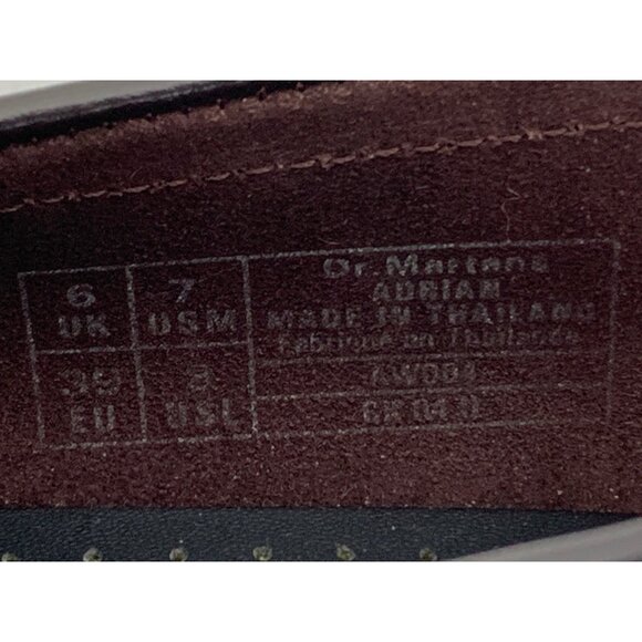 Dr. Martens Adrian Tassel Loafers Size 7 M US 8 L US Burgundy Y10666 Unisex - Picture 4 of 12